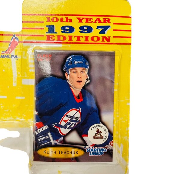 Starting Lineup 1997 Keith Tkachuk 10th Year Edition NHLPA Figure & Card - Picture 5 of 7